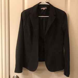 Dark Gray Pinstripe Blazer